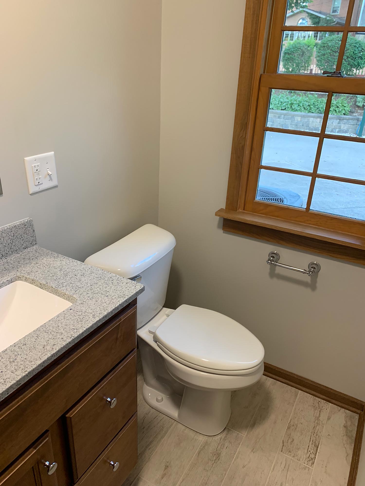 Small Bathroom Complete Remodel - Pauli Plumbing